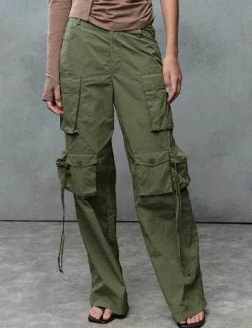 Pantaloni SHEIN, verde