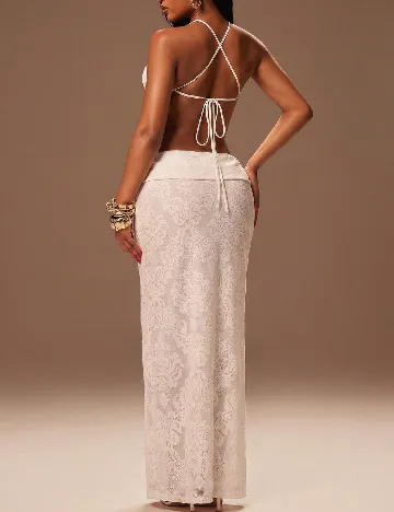 Rochie lunga SHEIN, alb