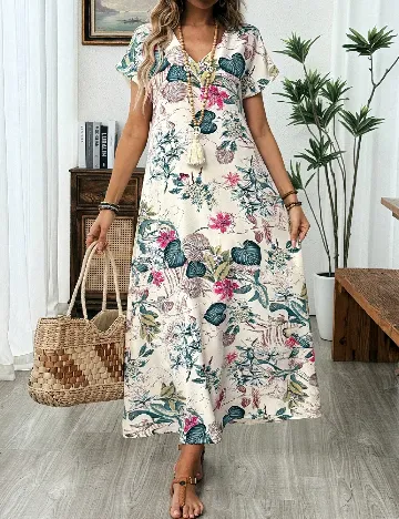 Rochie lunga SHEIN, floral