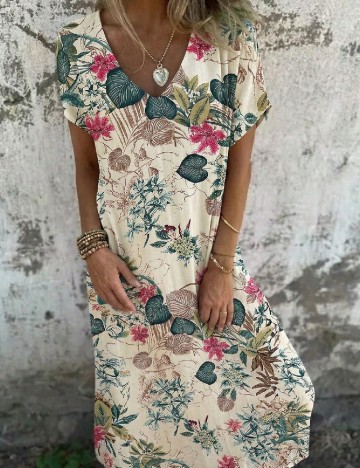 Rochie lunga SHEIN, floral