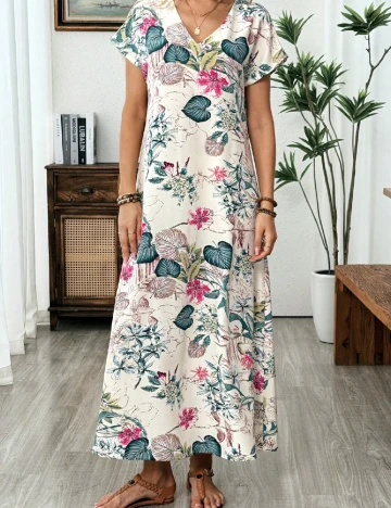 Rochie lunga SHEIN, floral