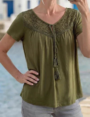 Tricou SHEIN, verde