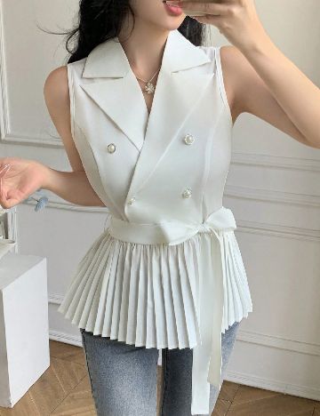 Bluza SHEIN, alb