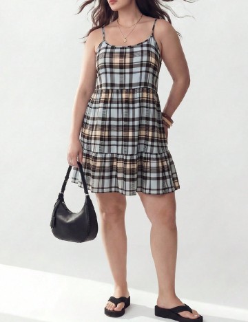 Rochie scurta SHEIN CURVE, mix culori