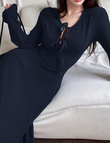 Rochie lunga SHEIN, bleumarin