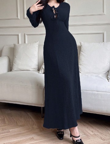 Rochie lunga SHEIN, bleumarin