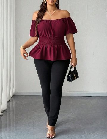 Top SHEIN CURVE, visiniu