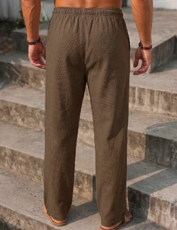 Pantaloni SHEIN, maro