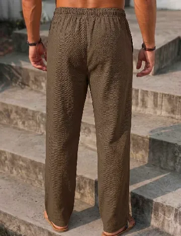 Pantaloni SHEIN, maro