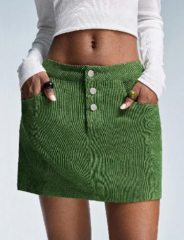 Fusta SHEIN, verde