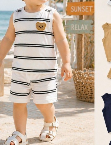 Set compleuri 3 bucati Shein Kids, mix culori