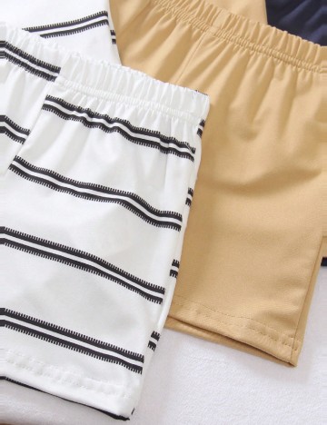 Set compleuri 3 bucati Shein Kids, mix culori
