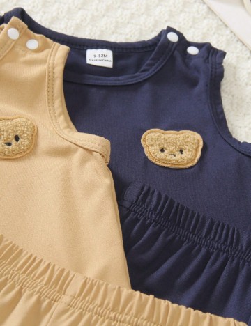 Set compleuri 3 bucati Shein Kids, mix culori
