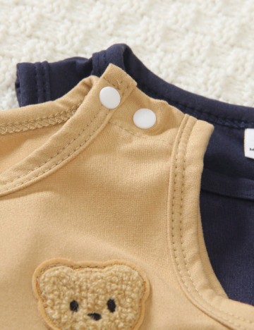 Set compleuri 3 bucati Shein Kids, mix culori