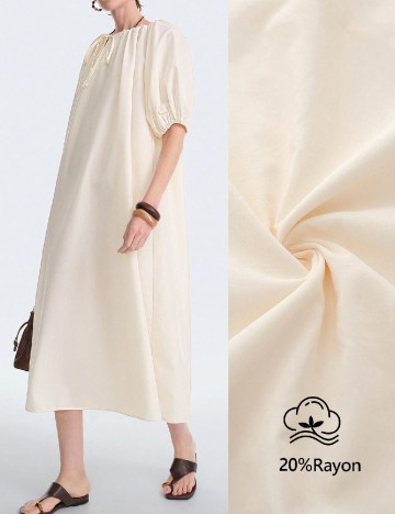 Rochie medie SHEIN, crem