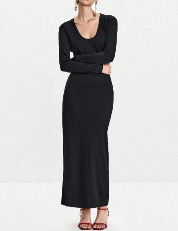 Rochie lunga SHEIN, negru
