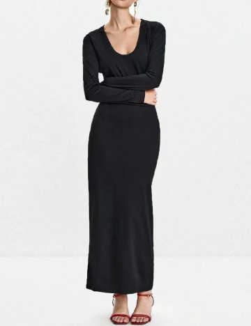 Rochie lunga SHEIN, negru