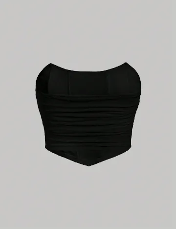 Top SHEIN CURVE, negru