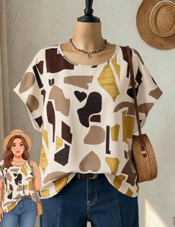 Bluza SHEIN CURVE, mix