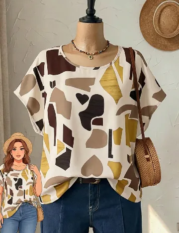 Bluza SHEIN CURVE, mix