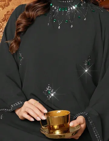 Rochie lunga SHEIN CURVE, negru