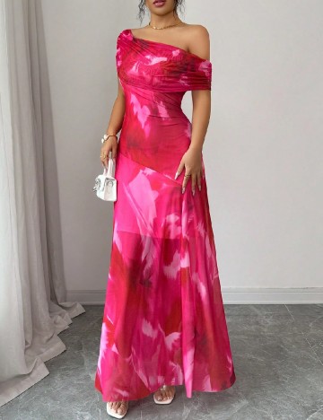 Rochie lunga SHEIN, roz