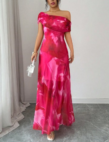 Rochie lunga SHEIN, roz