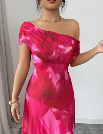 Rochie lunga SHEIN, roz