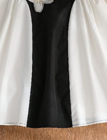 Rochie Shein Kids, negru/alb