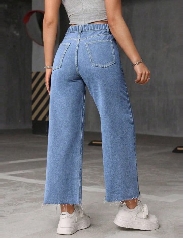 Blugi SHEIN CURVE, albastru
