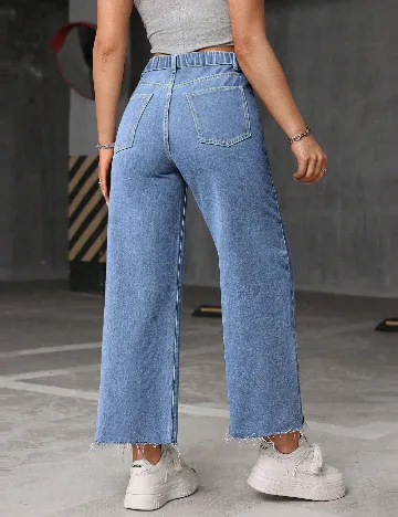 Blugi SHEIN CURVE, albastru