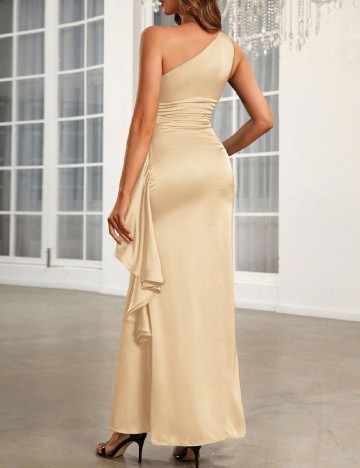 Rochie lunga SHEIN, crem