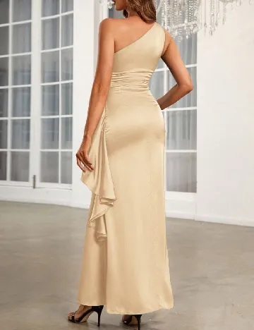 Rochie lunga SHEIN, crem