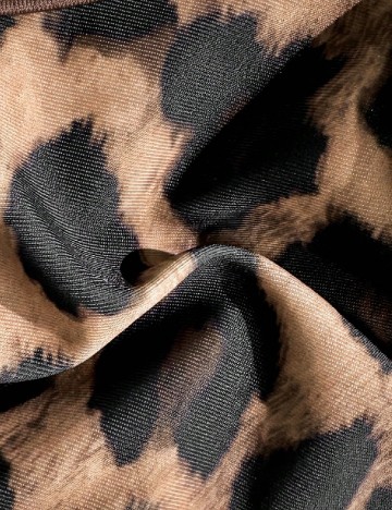 Sutien de baie SHEIN, animal print