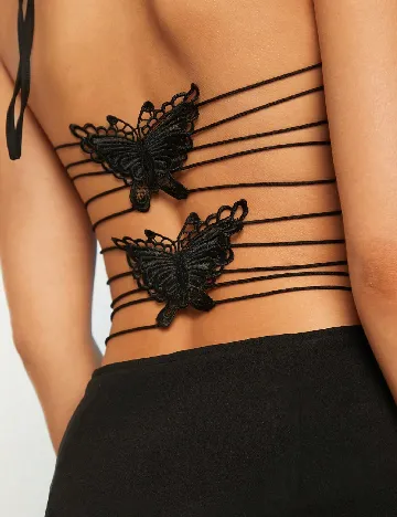 Top SHEIN, negru