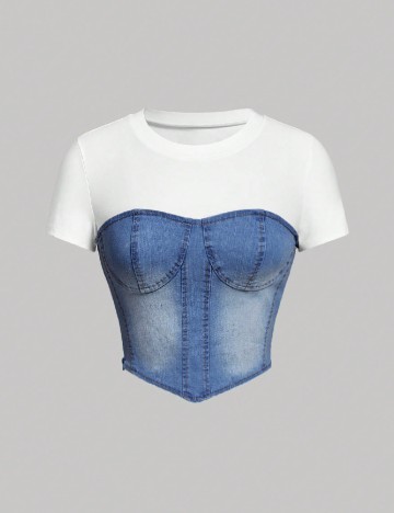 Tricou SHEIN, alb