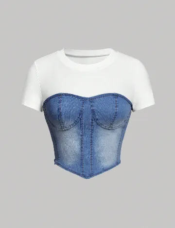 Tricou SHEIN, alb