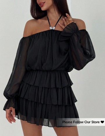 Rochie scurta SHEIN, negru