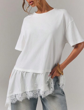 Tricou SHEIN, alb