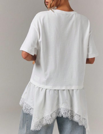 Tricou SHEIN, alb