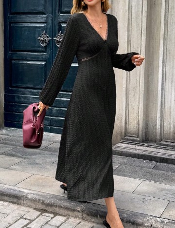 Rochie lunga SHEIN, negru