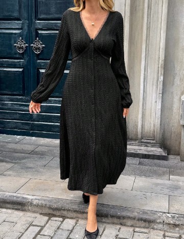 Rochie lunga SHEIN, negru