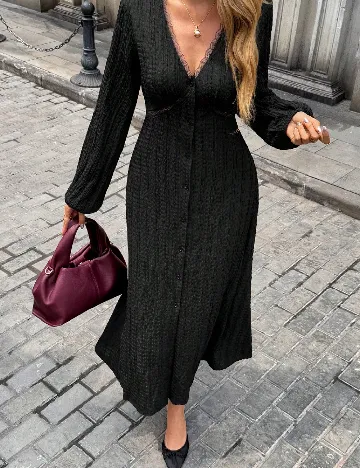 Rochie lunga SHEIN, negru