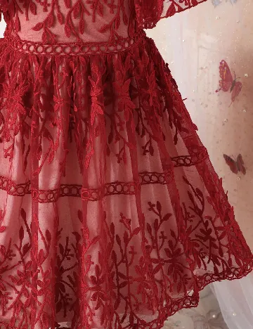 Rochie Shein Kids, rosu
