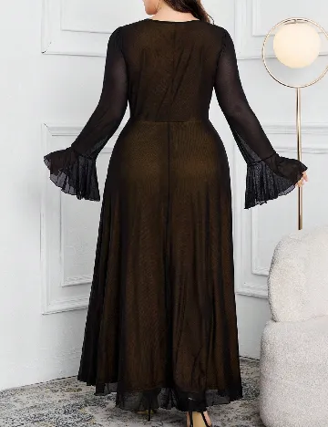 Rochie lunga SHEIN CURVE, negru