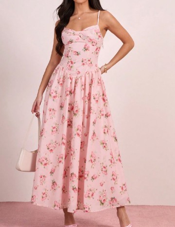 Rochie lunga SHEIN, roz