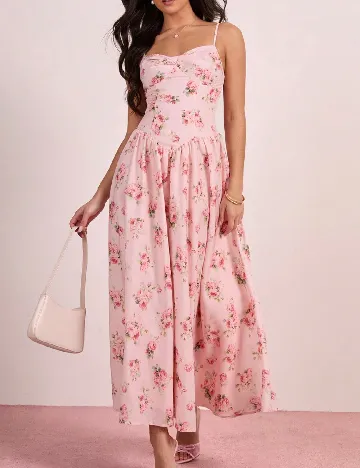Rochie lunga SHEIN, roz