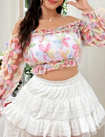 Top SHEIN CURVE, mix culori