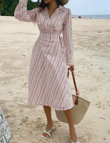 Rochie medie SHEIN, roz