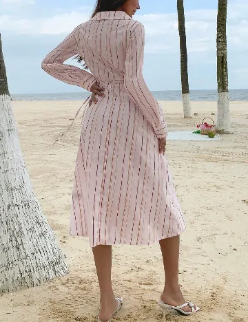 Rochie medie SHEIN, roz